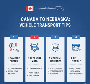 Car Transport Service to Nebraska