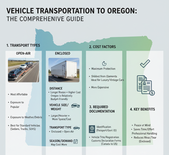 Car Transport Service to Oregon